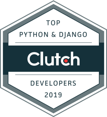 the best Python and Django development company badge from Clutch