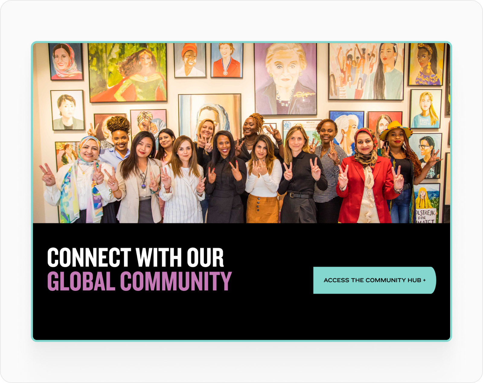 Vital Voices is a global community