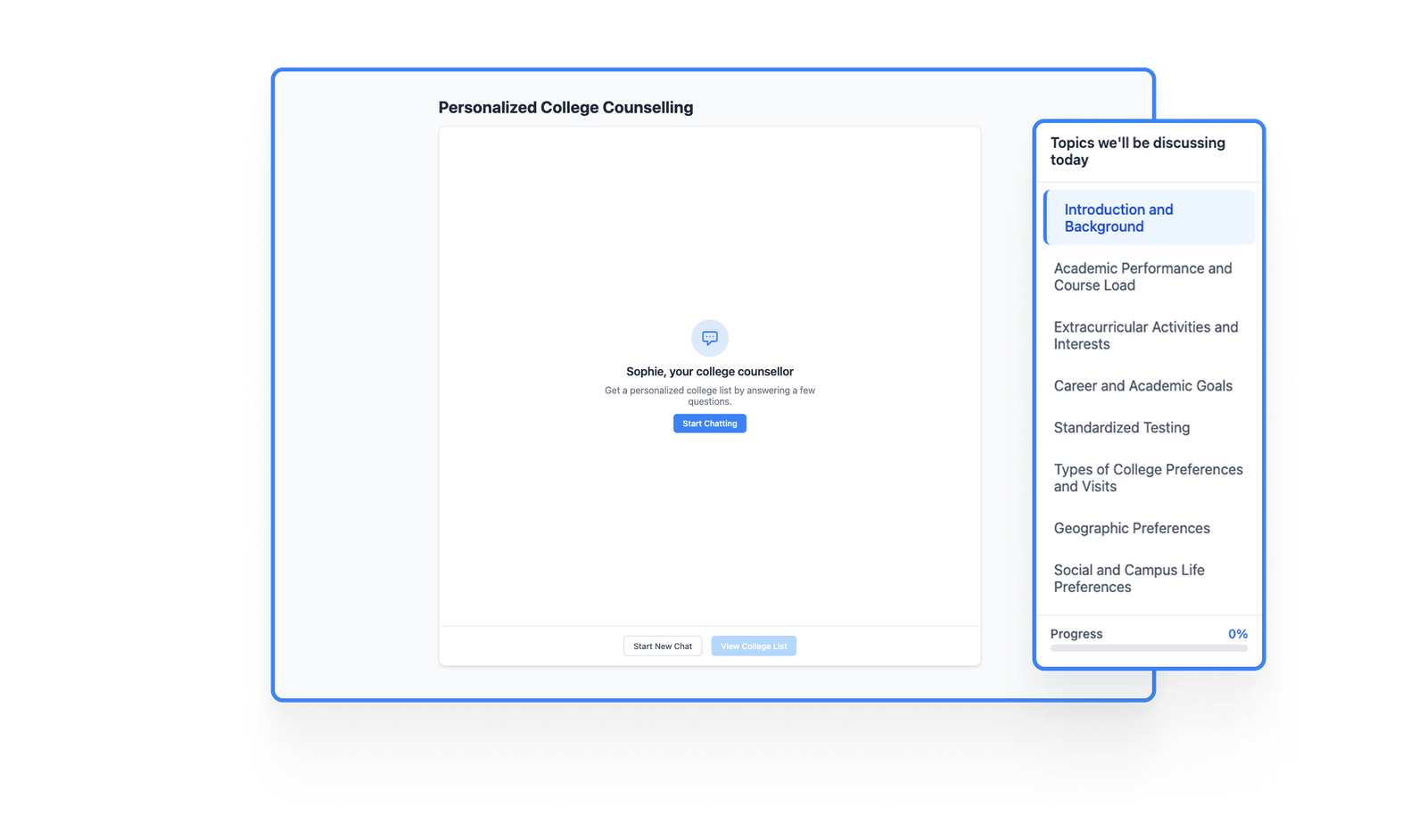 Counselor - Personalized College Counselling